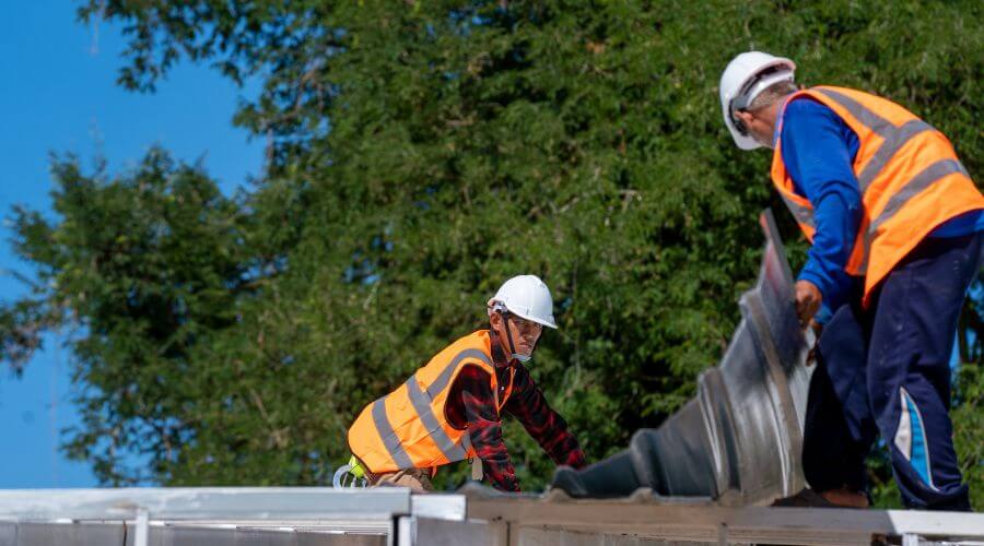 Professional new roof installation services in Danforth, IL